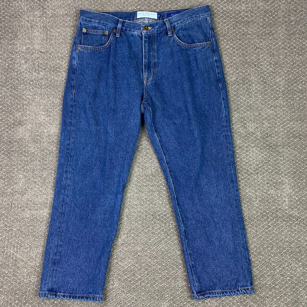 Peter Manning Classic Fit Jeans Men's 34 x 26 Fit 33 x 24.5 Blue Cotton New York